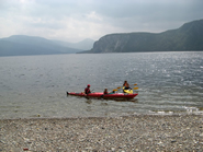 Editor Marianne Franklin and family in Gros Morne Newfoundland 2008