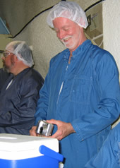 Coffee break 2100m below ground